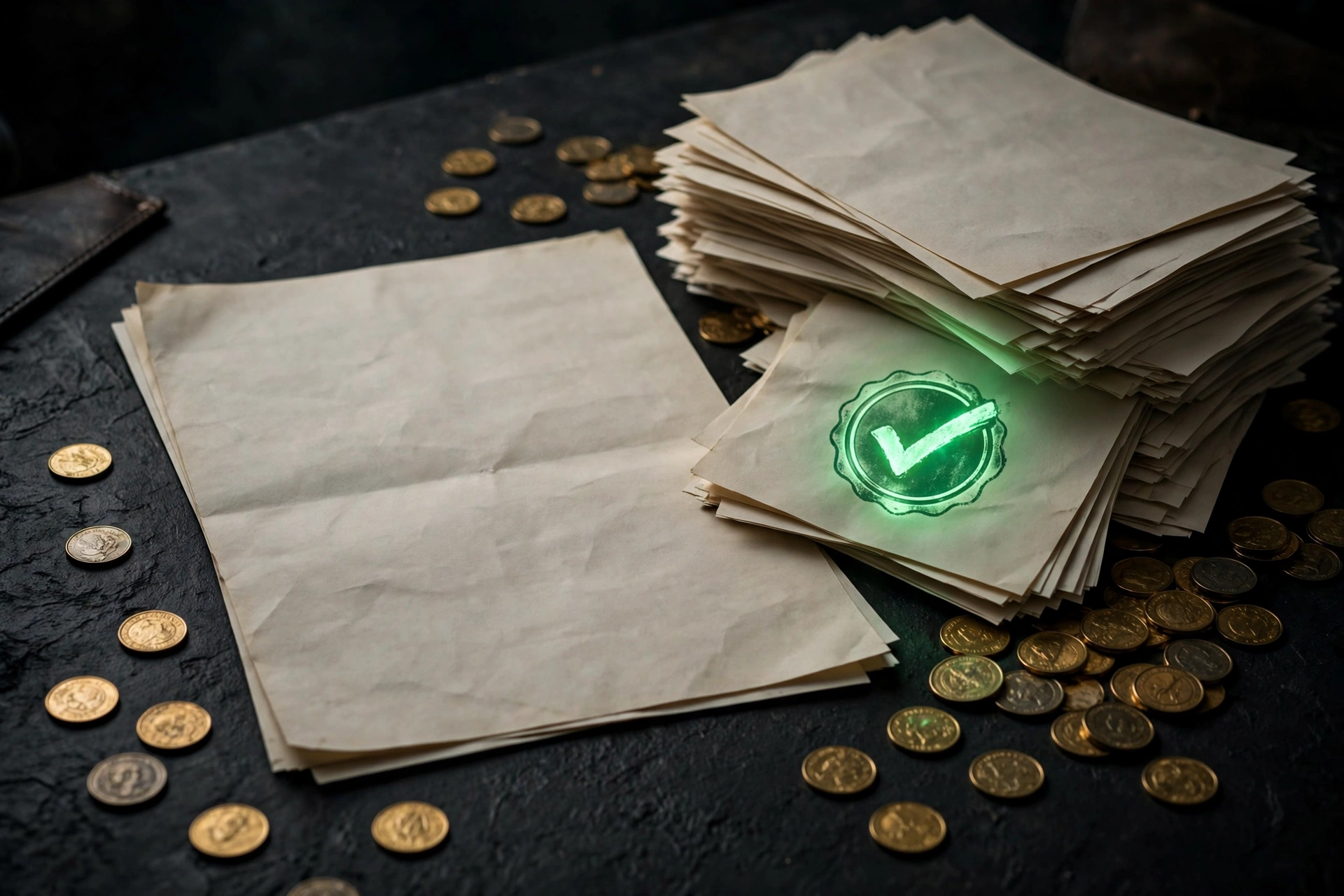 Illustration of scope creep — extra unpaid work piling onto a freelance contract