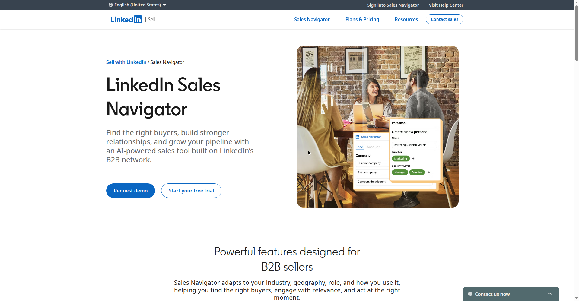 LinkedIn Sales Navigator plan tiers: Core, Advanced and Advanced Plus